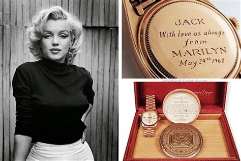 jfk rolex marilyn monroe|marilyn monroe dress.